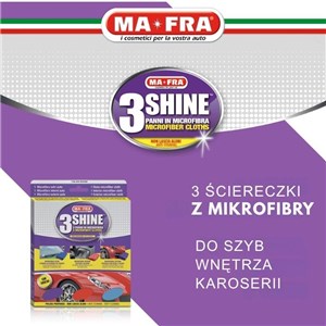 PANNO 3 SHINE -  Zestaw 3 Mikrofibr do auta - zdjęcie 4