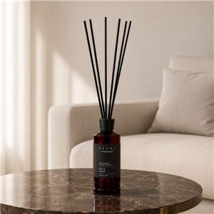 NEFÉL FRAGRANCE OUD & SUEDE 480 ml - Dyfuzor zapachowy z patyczkami,  zapach agaru i zamszu - zdjęcie 4