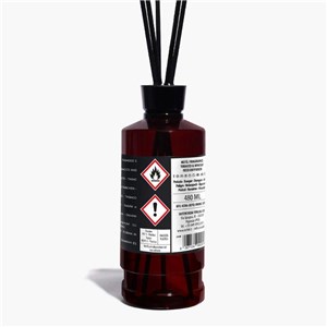 NEFÉL FRAGRANCE TOBACCO & WHISKY REED DIFFUSER 480 ml - Dyfuzor zapachowy z patyczkami, zapach tytoń i whisky - zdjęcie 3