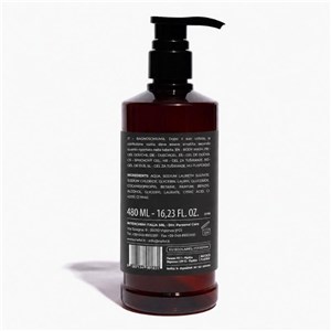 NEFÉL SILK & FLOWERS ECOLABEL BODY WASH 480 ml - Żel pod prysznic o kwiatowym zapachu - zdjęcie 3