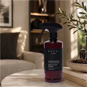 NEFÉL SCENT BARK & WHITE PEPPER 480 ml - Skoncentrowany odświeżacz powietrza, zapach kory drzewnej i białego pieprzu - zdjęcie 7