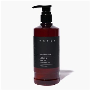 NEFÉL HAND & BODY LOTION LOTUS & VIOLET 480 ml - Balsam do rąk i ciała Lotos i Fiołek 