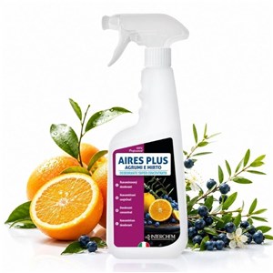 AIRES PLUS AGRUMI MIRTO 750 ml - Odświeżacz powietrza o zapachu cytrusów i mirtu - zdjęcie 6