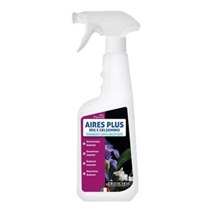 AIRES PLUS IRIS E GELSOMINO 750 ml - Odświeżacz powietrza o zapachu irysa i jaśminu 