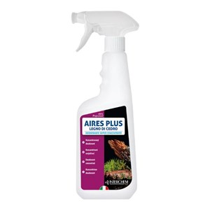 AIRES PLUS LEGNO DI CEDRO 750 ml - Odświeżacz powietrza o zapachu drewna cedrowego