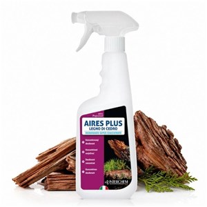 AIRES PLUS LEGNO DI CEDRO 750 ml - Odświeżacz powietrza o zapachu drewna cedrowego - zdjęcie 5