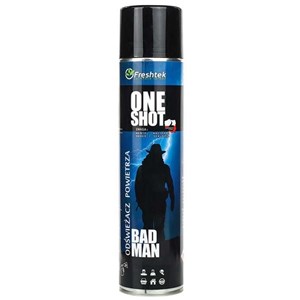 Freshtek ONE SHOT ODŚWIEŻACZ BAD MAN 600ml (prem)