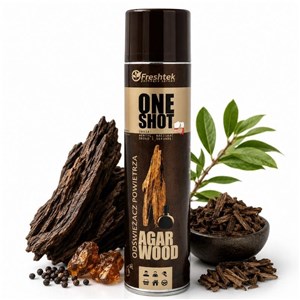 Freshtek ONE SHOT ODŚWIEŻACZ Agar Wood 600ml(prem) - zdjęcie 4