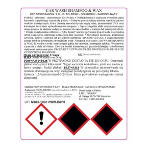 CAR WASH SHAMPOO E CERA DUAL 1000 ml - zdjęcie 2