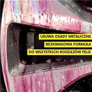 FALLOUT IRON REMOVER 500 ml Preprat do mycia felg - zdjęcie 11