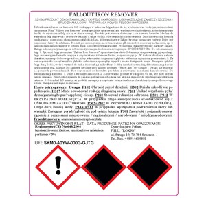FALLOUT IRON REMOVER 500 ml Preprat do mycia felg - zdjęcie 3
