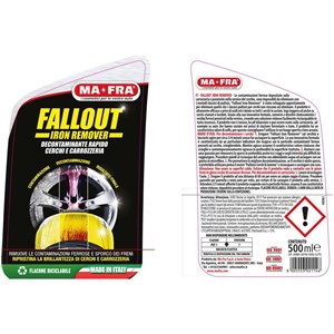 FALLOUT IRON REMOVER 500 ml Preprat do mycia felg - zdjęcie 4