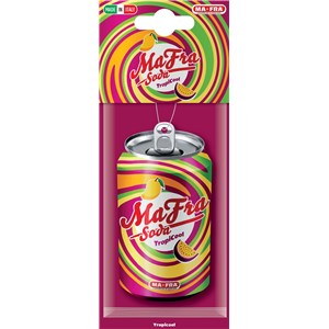 MAFRA SODA "TROPICOOL" - Zapach samochodowy o zapachu owoców egzotycznych