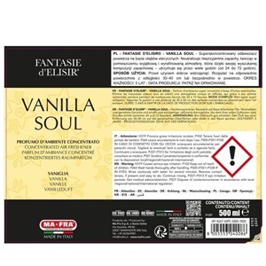 FANTASIE DI ELISIR VANILLA SOUL 500 ml - zdjęcie 3