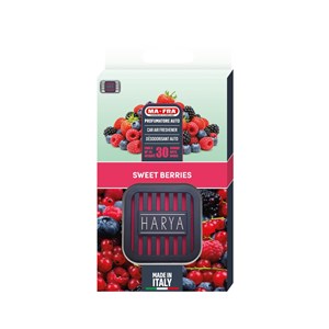 HARYA SWEET BERRIES - Zapach samochodowy o zapachu owoców leśnych