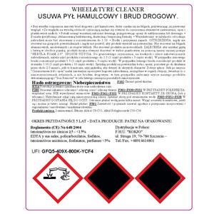 MANIAC LINE - WHEEL FOAM CLEANER DUAL 1000 ml - zdjęcie 5