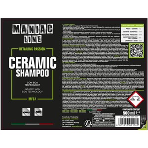 MANIAC LINE - CERAMIC SHAMPOO 500 ml - zdjęcie 14