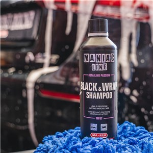 MANIAC LINE - BLACK & WRAP SHAMPOO 500 ml - zdjęcie 6