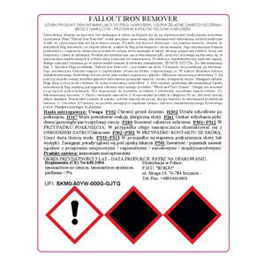 FALL OUT CLEANER DUAL 4500ml Preprat do mycia felg - zdjęcie 2