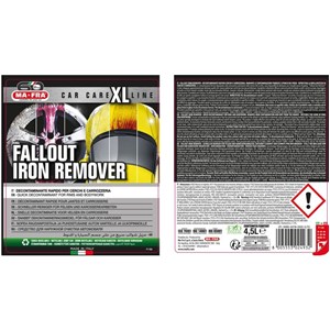 FALL OUT CLEANER DUAL 4500ml Preprat do mycia felg - zdjęcie 4