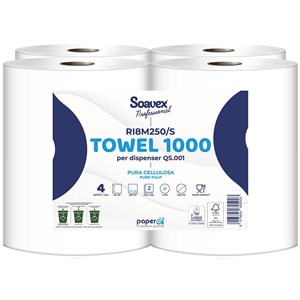 SOAVEX - Ręcznik papierowy w rolce do podajnika QS