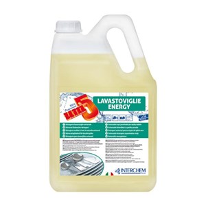UNI5 LAVASTOVIGLIE ENERGY 6 kg - Płyn do mycia naczyń w zmywarkach gastronomicznych 