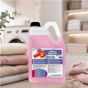 UNI5 LANA E DELICA 5 kg - Płyn do prania wełny i tkanin delikatnych - zdjęcie 4