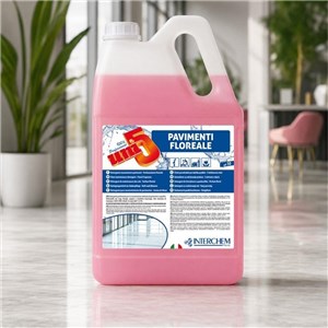 UNI5 PAVIMENTI FLOREALE 5 kg - Płyn do codziennego mycia podłóg o kwiatowym zapachu  - zdjęcie 6